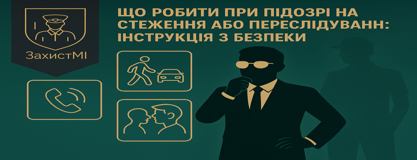 Що робити при підозрі на стеження або переслідування: інструкція з безпеки